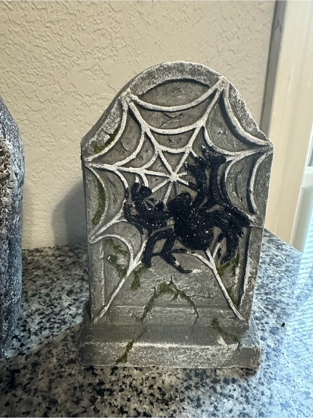 Skeleton in Coffin Halloween Decor - Tombstones